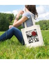 Bez Çanta Skull Rose Baskılı Çanta Hediyelik Çanta BDKCNTA022