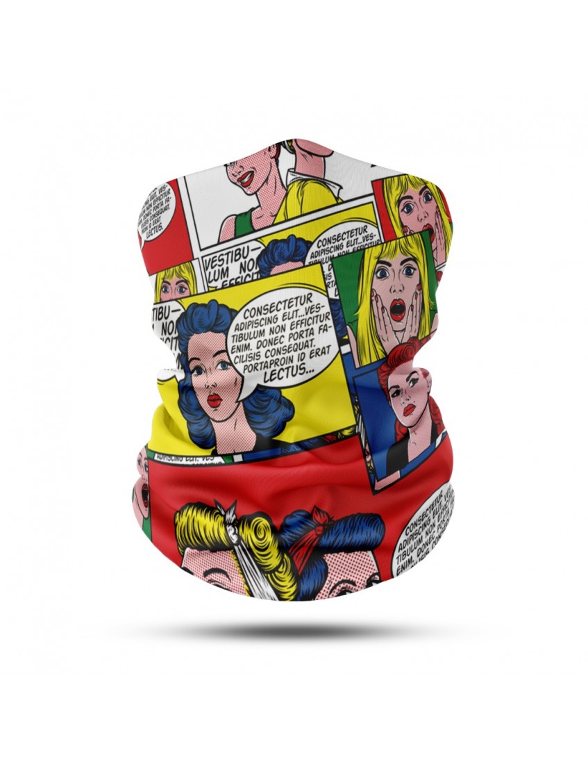 Unisex Outdoor Bandana & Boyunluk–Motosiklet Maskesi, Nefes Alabilir, Rüzgar Geçirmez, Bandana Boyunluk BDK374