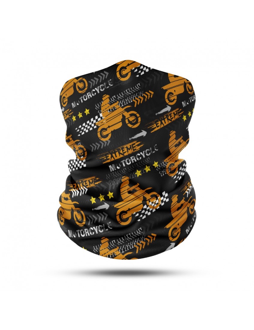Unisex Outdoor Bandana & Boyunluk–Motosiklet Maskesi, Nefes Alabilir, Rüzgar Geçirmez, Bandana Boyunluk BDK387