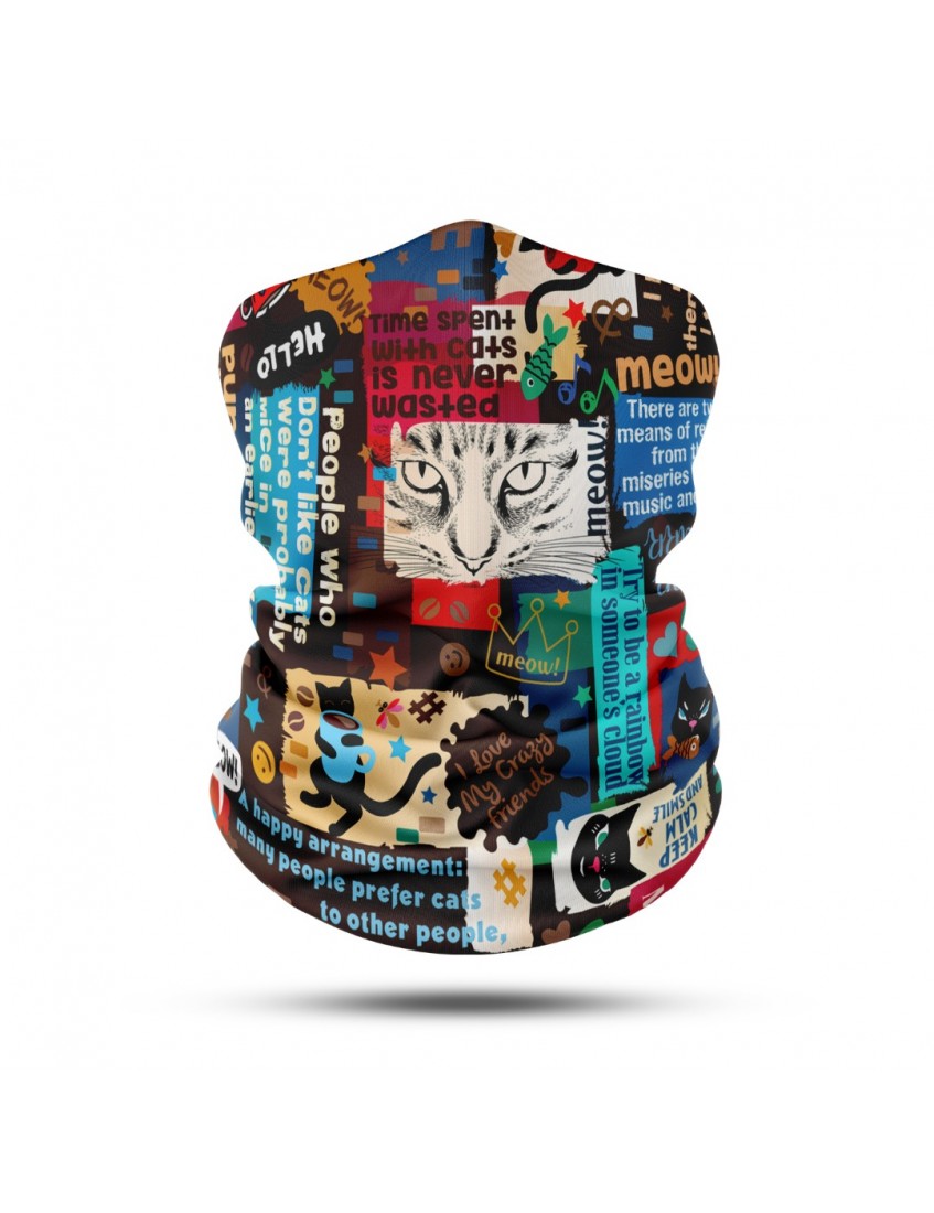 Unisex Outdoor Bandana & Boyunluk–Motosiklet Maskesi, Nefes Alabilir, Rüzgar Geçirmez, Bandana Boyunluk BDK397