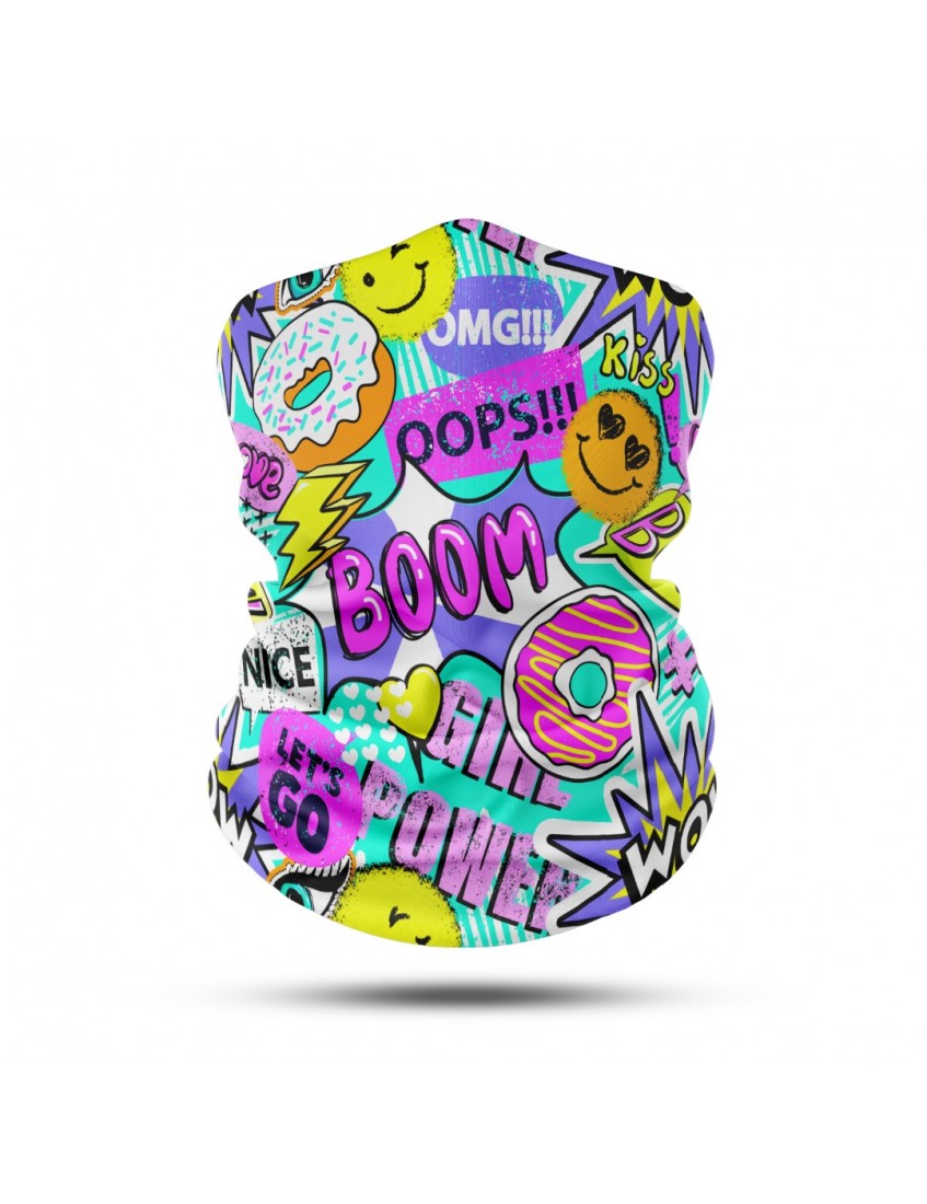 Unisex Outdoor Bandana & Boyunluk–Motosiklet Maskesi, Nefes Alabilir, Rüzgar Geçirmez, Bandana Boyunluk BDK401