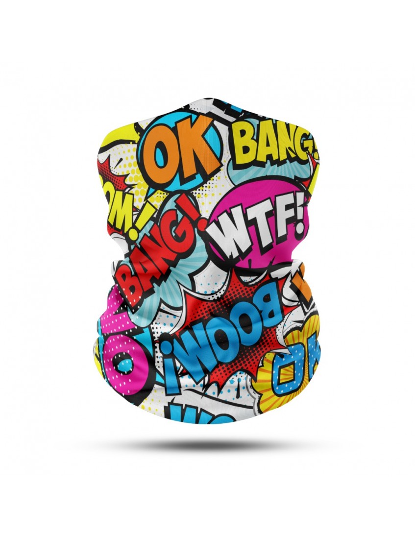 Unisex Outdoor Bandana & Boyunluk–Motosiklet Maskesi, Nefes Alabilir, Rüzgar Geçirmez, Bandana Boyunluk BDK417