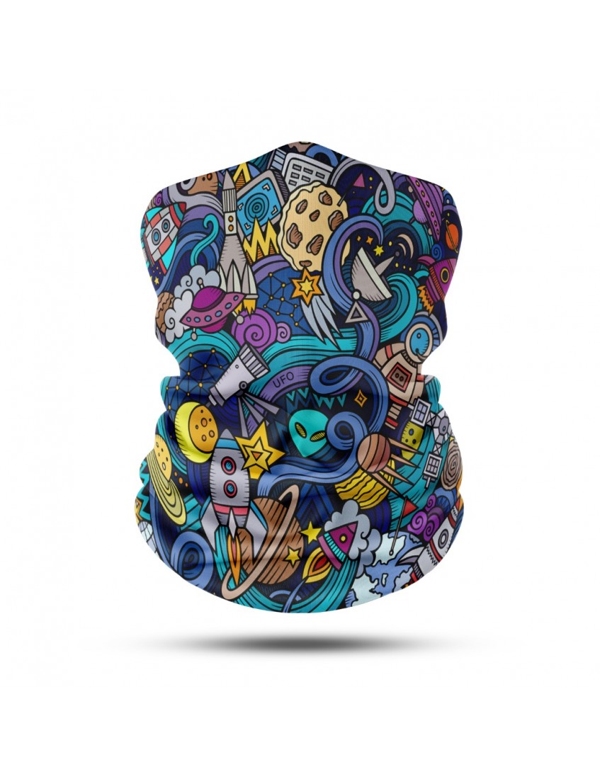 Unisex Outdoor Bandana & Boyunluk–Motosiklet Maskesi, Nefes Alabilir, Rüzgar Geçirmez, Bandana Boyunluk BDK431