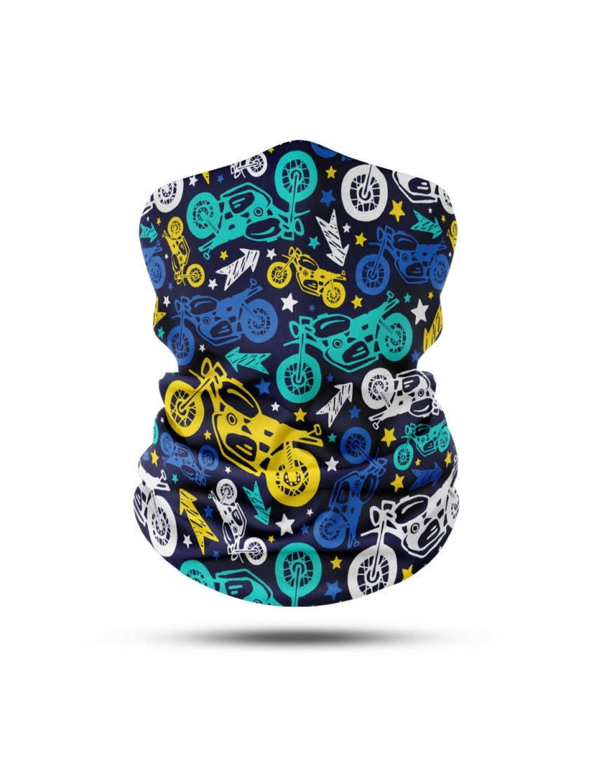 Unisex Outdoor Bandana & Boyunluk–Motosiklet Maskesi, Nefes Alabilir, Rüzgar Geçirmez, Bandana Boyunluk BDK519