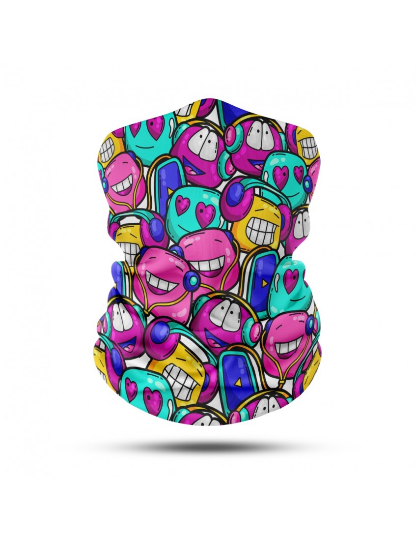 Unisex Outdoor Bandana & Boyunluk–Motosiklet Maskesi, Nefes Alabilir, Rüzgar Geçirmez, Bandana Boyunluk BDK576