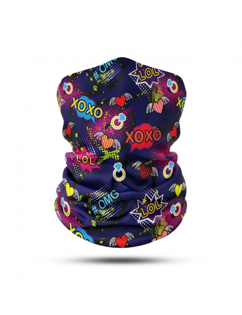 Unisex Outdoor Bandana & Boyunluk–Motosiklet Maskesi, Nefes Alabilir, Rüzgar Geçirmez, Bandana Boyunluk BDK607