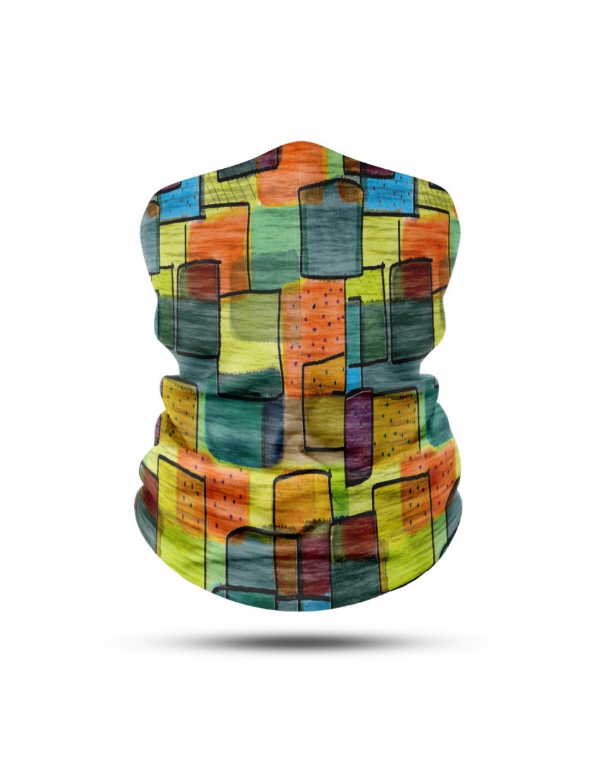 Unisex Outdoor Bandana & Boyunluk–Motosiklet Maskesi, Nefes Alabilir, Rüzgar Geçirmez, Bandana Boyunluk BDK636