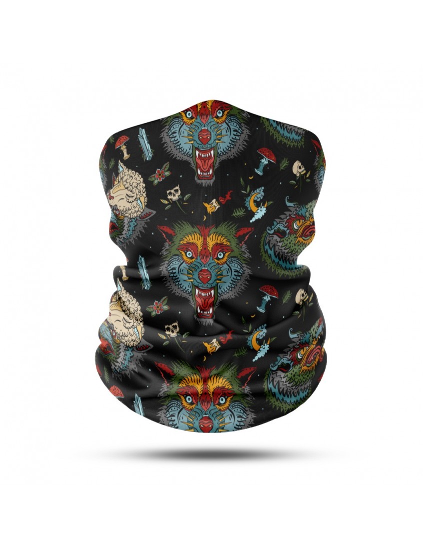 Unisex Outdoor Bandana & Boyunluk–Motosiklet Maskesi, Nefes Alabilir, Rüzgar Geçirmez, Bandana Boyunluk BDK692