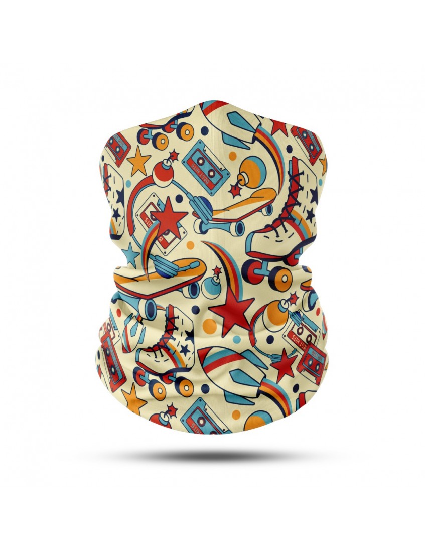 Unisex Outdoor Bandana & Boyunluk–Motosiklet Maskesi, Nefes Alabilir, Rüzgar Geçirmez, Bandana Boyunluk BDK713