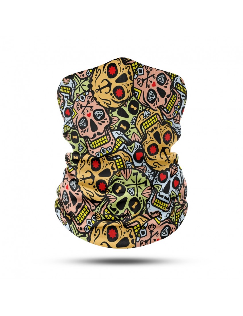 Unisex Outdoor Bandana & Boyunluk–Motosiklet Maskesi, Nefes Alabilir, Rüzgar Geçirmez, Bandana Boyunluk BDK824
