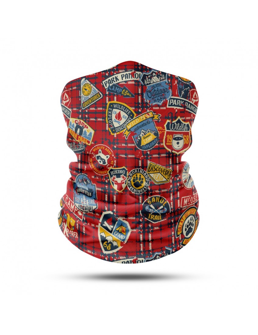 Unisex Outdoor Bandana & Boyunluk–Motosiklet Maskesi, Nefes Alabilir, Rüzgar Geçirmez, Bandana Boyunluk BDK856