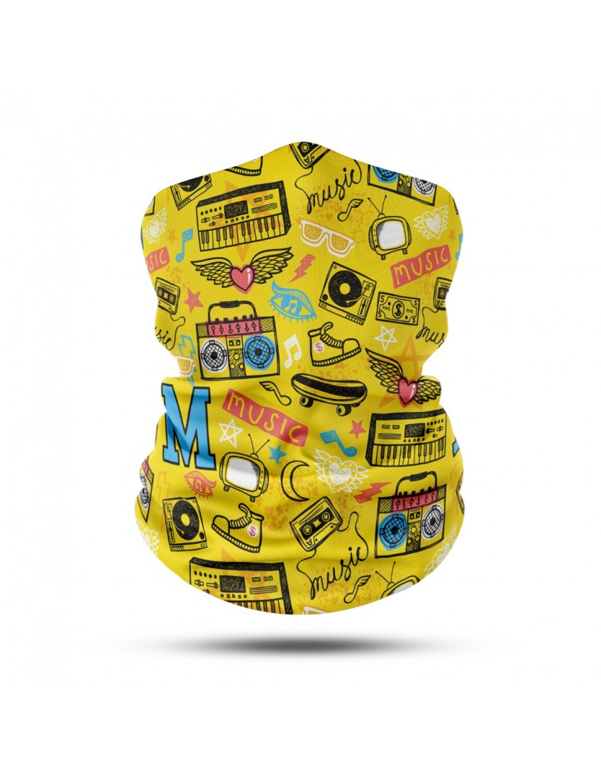 Unisex Outdoor Bandana & Boyunluk–Motosiklet Maskesi, Nefes Alabilir, Rüzgar Geçirmez, Bandana Boyunluk BDK865