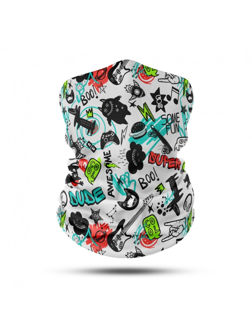 Unisex Outdoor Bandana & Boyunluk–Motosiklet Maskesi, Nefes Alabilir, Rüzgar Geçirmez, Bandana Boyunluk BDK868
