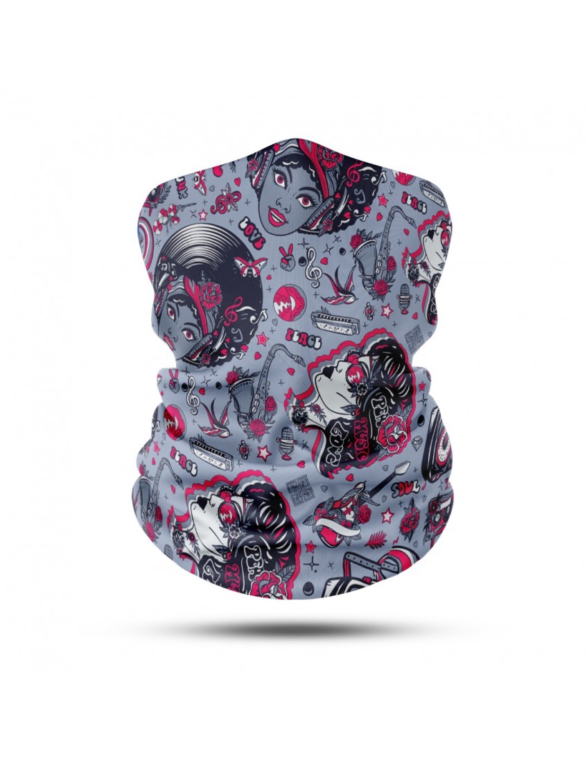 Unisex Outdoor Bandana & Boyunluk–Motosiklet Maskesi, Nefes Alabilir, Rüzgar Geçirmez, Bandana Boyunluk BDK969