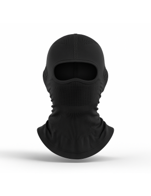 Siyah Balaklava Maske | %100 Polyester, Seamless, Nefes Alabilir – Unisex Outdoor & Taktik Maske