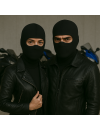  Siyah Balaklava Maske | %100 Polyester, Seamless, Nefes Alabilir – Unisex Outdoor & Taktik Maske