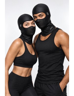Headwear Premium Climaflow Unisex Yazlık Siyah Balaklava